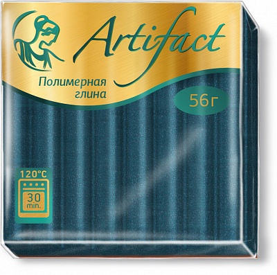 Пластика Artifact (Артефакт) 56г, изумрудный с блестками 251 Пластика Artifact (Артефакт) 56г, изумрудный с блестками 251