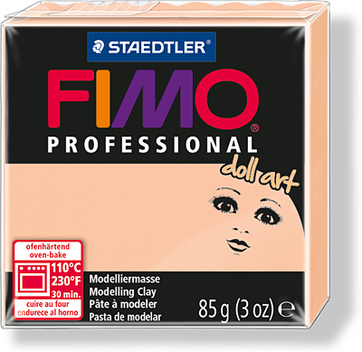 Пластика для изготовления кукол FIMO Professional Doll art 435 (непрозрачная камея) 85г Пластика для изготовления кукол FIMO Professional Doll art 435 (непрозрачная камея) 85г