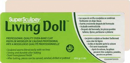   Sculpey Super Living Doll () 454