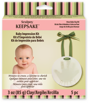 Полимерная глина Sculpey Baby Impression Kit Полимерная глина Sculpey Baby Impression Kit