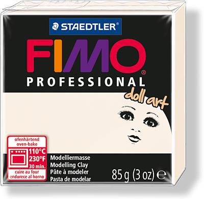 Полимерная глина FIMO professional doll art 03 (полупрозрачный фарфор) 85г Полимерная глина FIMO professional doll art 03 (полупрозрачный фарфор) 85г