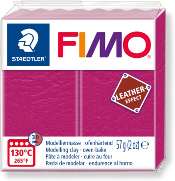 Полимерная глина FIMO Effect 229, ягодная кожа, 57г Полимерная глина FIMO Effect 229, ягодная кожа, 57г
