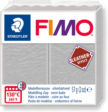 Полимерная глина FIMO Effect 809, серо-голубая кожа 57г Полимерная глина FIMO Effect 809, серо-голубая кожа 57г