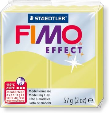 Полимерная глина FIMO Effect 106, цитрин, 57г Полимерная глина FIMO Effect 106, цитрин, 57г