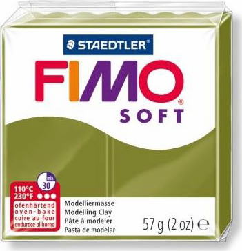 Полимерная глина FIMO Soft 57 оливковый, 57г Полимерная глина FIMO Soft 57 оливковый, 57г