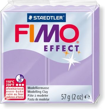 Полимерная глина FIMO Effect 605, пастель сиреневая, 56 Полимерная глина FIMO Effect 605, пастель сиреневая, 56