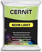 Полимерная глина CERNIT NEON 56г, неоновый зеленый 600