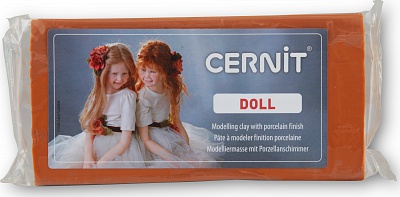 Полимерная глина CERNIT DOLL 500г, карамель 807