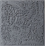 Тестурный лист CERNIT 9x9см, листья