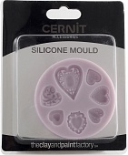 Силиконовый молд CERNIT, сердца