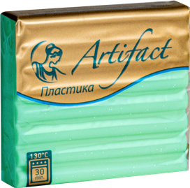Пластика Artifact (Артефакт) брус 50г шифон с блестками кот д*Азур 9511 Пластика Artifact (Артефакт) брус 50г шифон с блестками кот д*Азур 9511