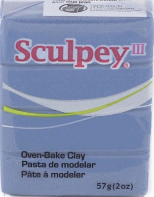 Полимерная глина Sculpey III 1668 (светло-серый) 57г