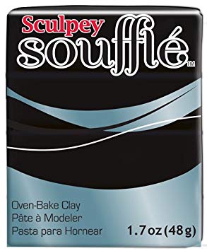 sculpey souffle полимерная глина 48 г su 6042 черный sculpey souffle полимерная глина 48 г su 6042 черный