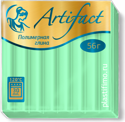Пластика Артефакт 50г, шифон зеленое яблоко (полупрозрачная) 556 Пластика Артефакт 50г, шифон зеленое яблоко (полупрозрачная) 556